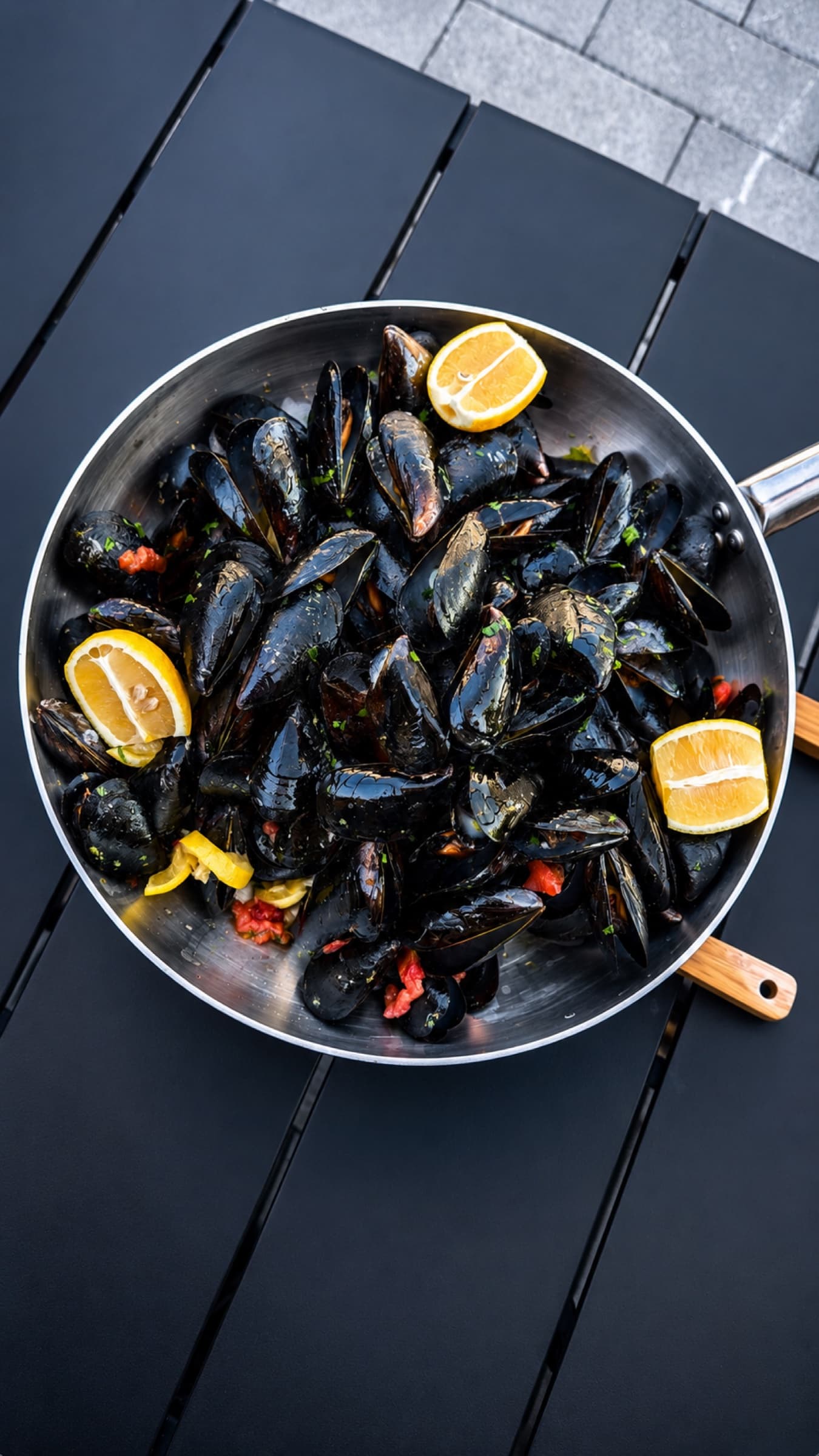 Fresh Adriatic seafood from the hotel restaurant